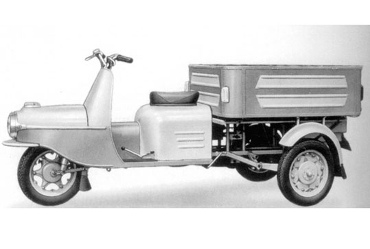 Cezeta type 505, so-called rickshaw