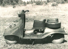 First Cezeta prototype K1 from 1952